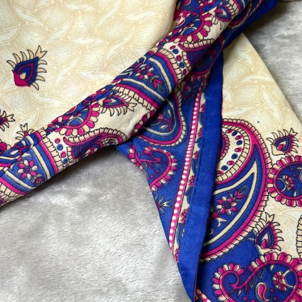 Phases Womens One SIze Kaftan Dress Paisley Boho Festival Maxi Caftan Loungewear - Picture 12 of 14